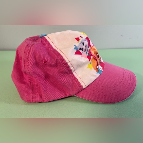 Nickelodeon Paw Patrol Sky & Everest Pink Baseball Hat, Girl size 3-5 year old - Picture 4 of 8